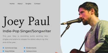 Joeypaul website 1